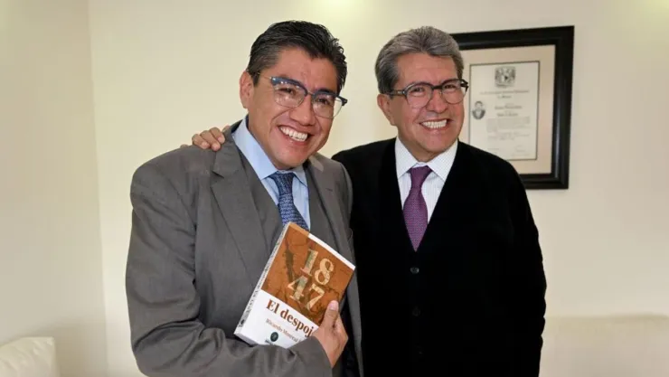 Ricardo Monreal y su hermano Saúl