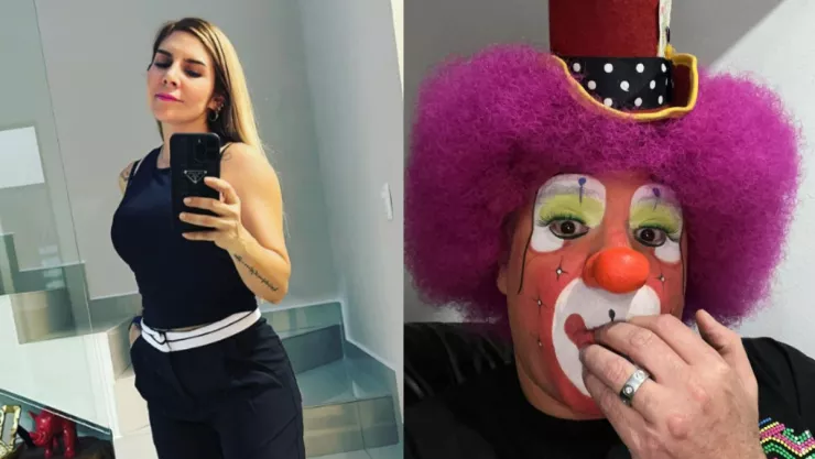 Karla Panini y Platanito