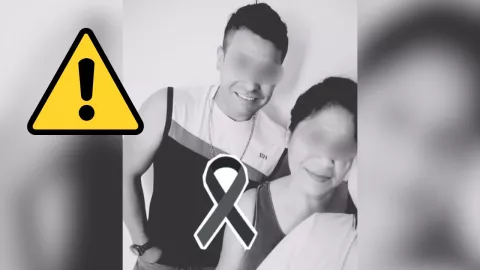 La imagen de Silvia y su hijo se volvió tema de debate tras conocerse los hechos