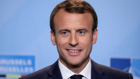 Emmanuel Macron presidente de Francia
