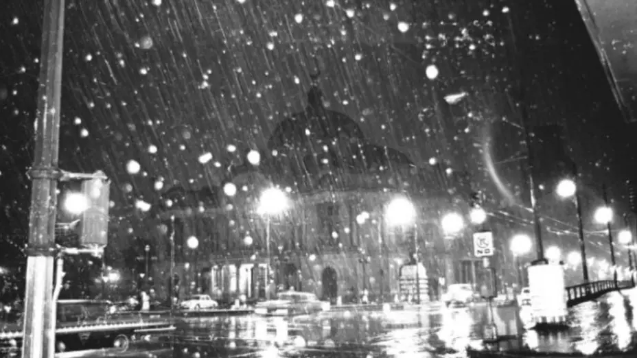 El 11 de enero de 1967, la Ciudad de México amaneció con una densa nieve.