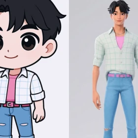5 stickers de Baby Jinu de KPop Demon Hunters que todo fan debe tener