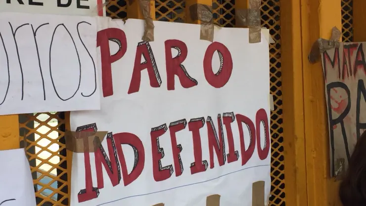Paro indefinido en CCH de la UNAM