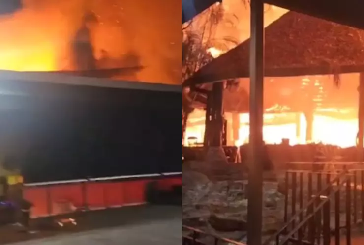 Incendio en restaurante de Guadalajara deja una persona intoxicada