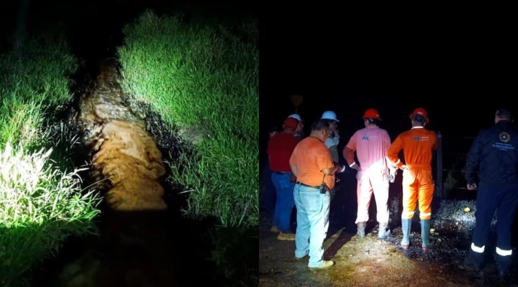 ¿Otro derrame? Fuga de hidrocarburo en Puebla obliga a desplegar operativo de emergencia