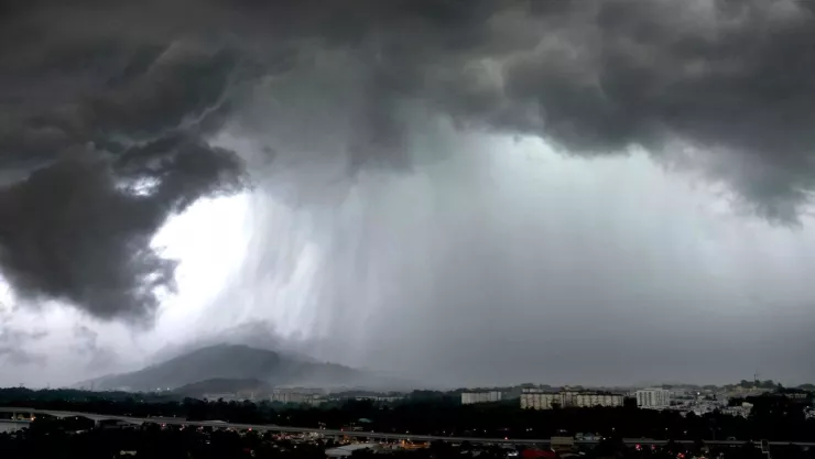 Huracan Aletta en Mexico