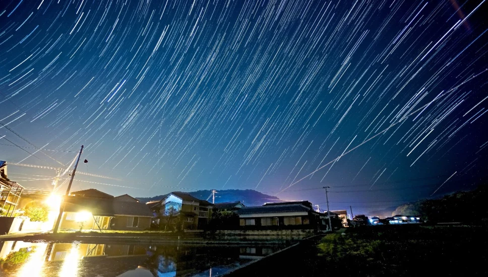 Lluvia de estrellas líridas en México