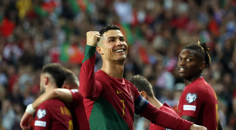 Cristiano Ronaldo con la selección de Portugal