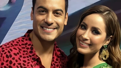 Carlos Rivera y Cynthia Rodríguez