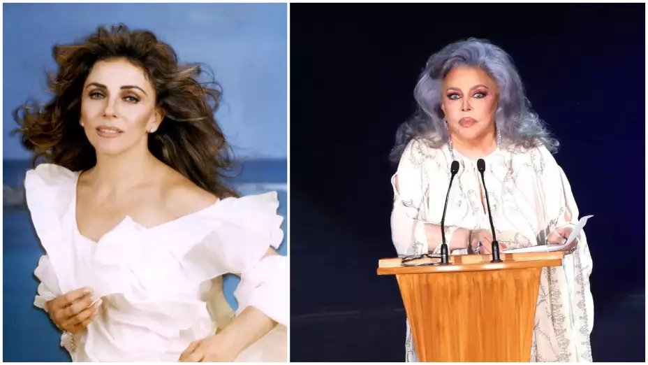 Verónica Castro de joven