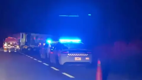 Se registró un fuerte accidente en la carretera Bacalar-Buenavista