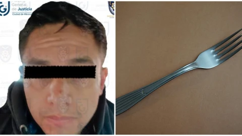 Detienen a sujeto que casi asesinó a su novia con un tenedor en Iztacalco