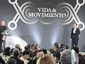 Entrega de reconocimientos en la ceremonia Galardón institucional “Vida y Movimiento”.