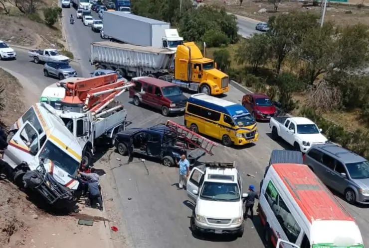 Accidente Bulevar 2000 hoy 2 de mayo de 2025