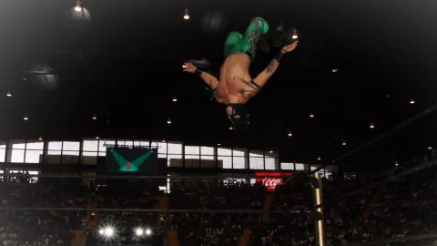Laredo Kid luchador lesionado