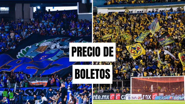 Precio de los boletos de América vs Cruz Azul