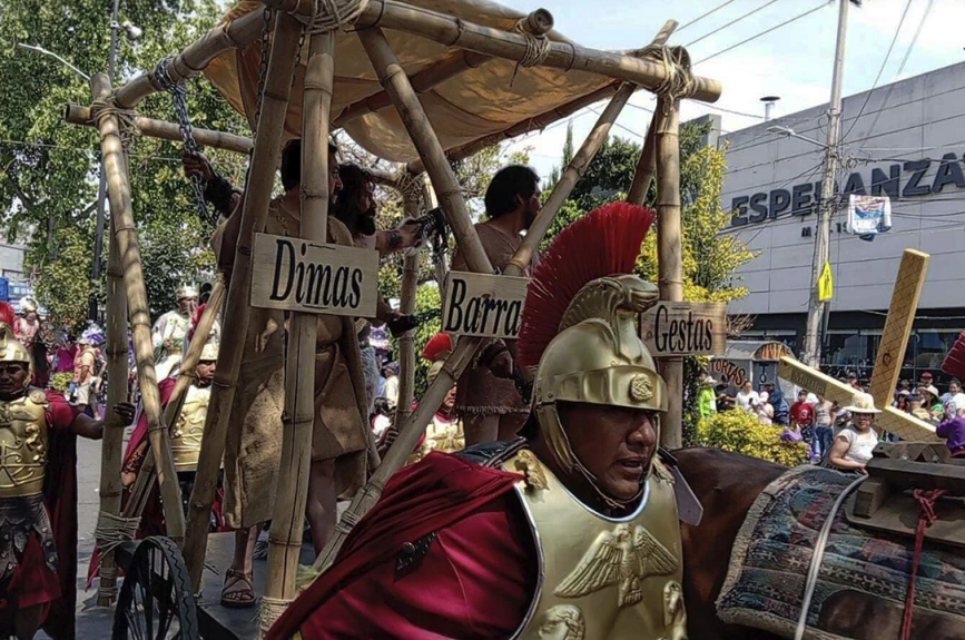 Pasión de cristo en Iztapalapa 2025