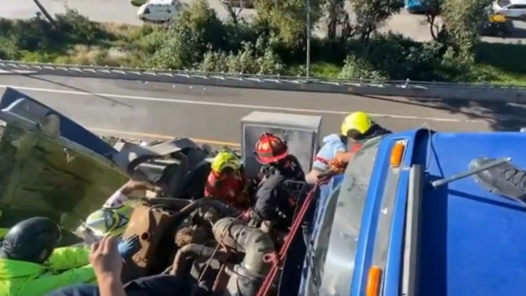 prensado autopista México-Puebla hoy 11 de octubre de 2024