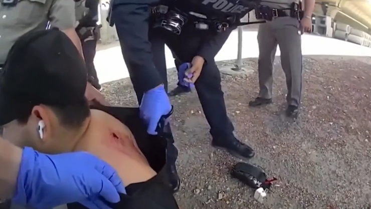 Wilber Garcés fue herido de bala durante un operativo de ICE