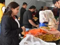 Ricos y deliciosos platillos tuvimos en el centro de acopio