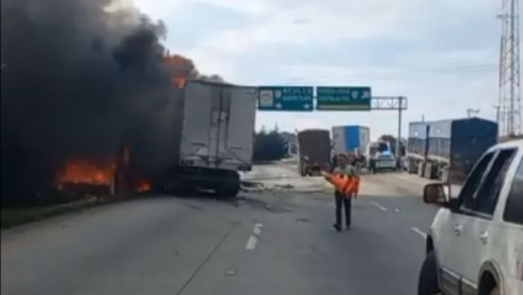 accidente en la carretera 57 hoy 15 de octubre.jpg