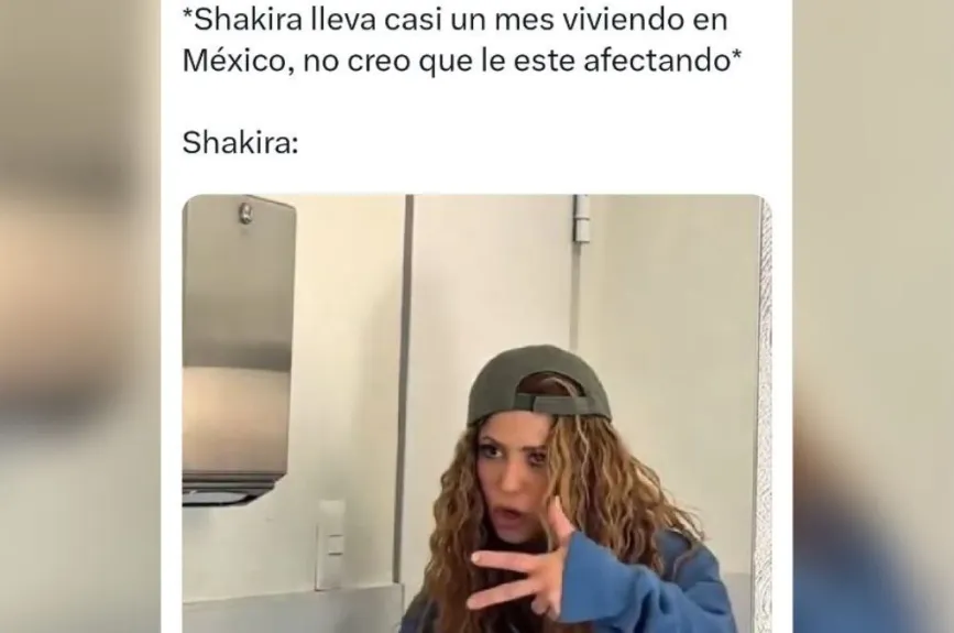 Estos son los memes que dejaron los conciertos de Shakira en México