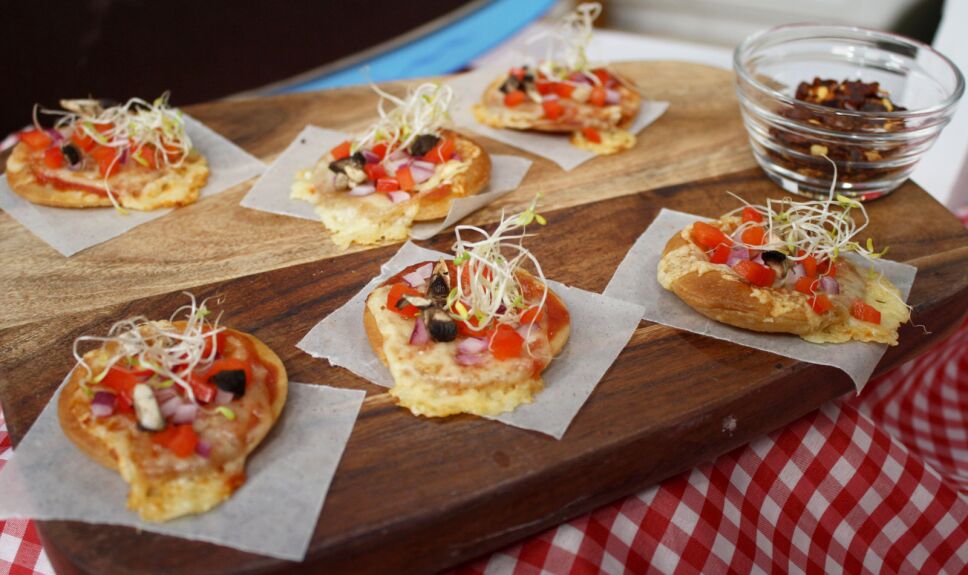 Mini pizzas