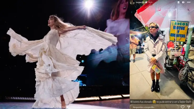 Clonan boletos de Ricardo Peralta para concierto de Taylor Swift en México