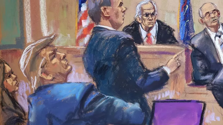 trump juicio fraude caceria de brujas