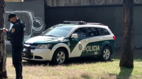 persona calcinada puente Gustavo A. Madero