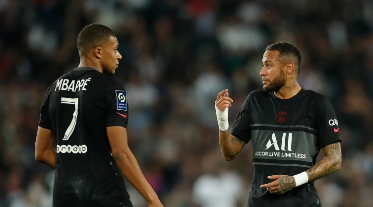 Mbappé y Neymar