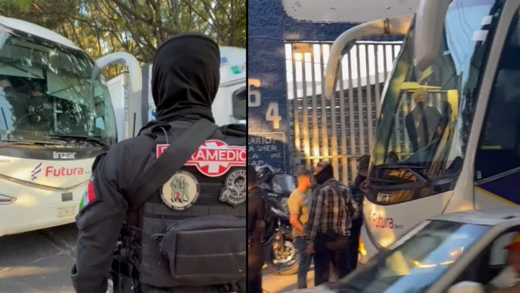 normalistas-atequiza-secuestro-camiones-guadalajara-jalisco