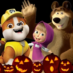 4 episodios de Masha y el Oso y Paw Patrol que pueden ayudar a tu hijo si le dan miedo los disfraces para Halloween