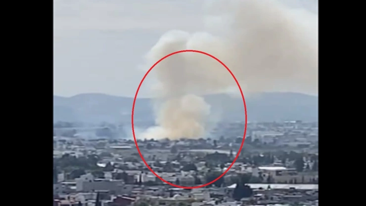 explosión en Tlaxcalancingo hoy 31 de enero de 2024