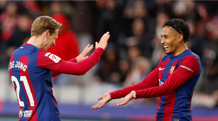 Frenkie de Jong anota gol 11.000
