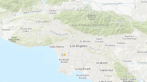 Serie de sismos sacuden a Los Ángeles