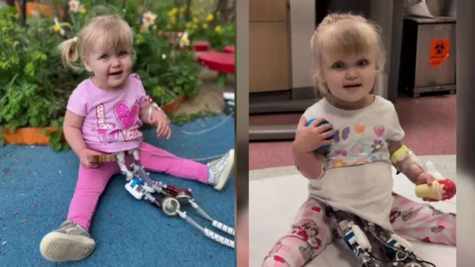 Eloise, receptora de trasplante de corazón en Illinois.