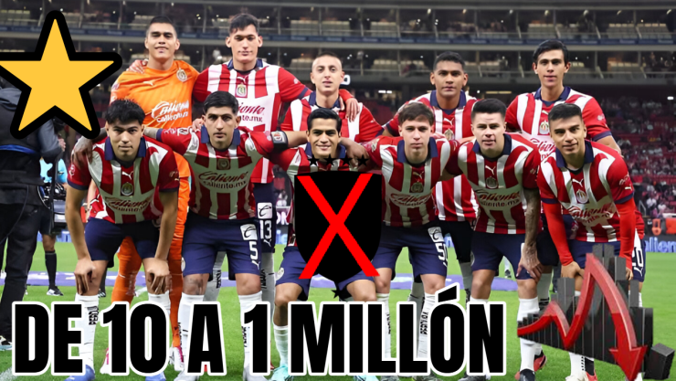 Un d&iacute;a fue estrella de Chivas y val&iacute;a 10 millones... hoy no tiene equipo y vale solo 1 mill&oacute;n