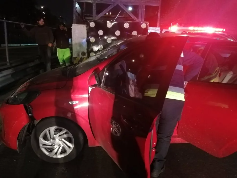Tres trabajadores de mantenimiento fueron atropellados en Circuito Interior