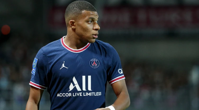 Mbappé con el PSG