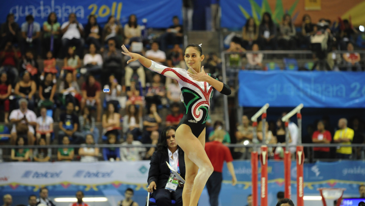 Elsa García, gimnasta mexicana, busca su boleto a Tokio 2020.