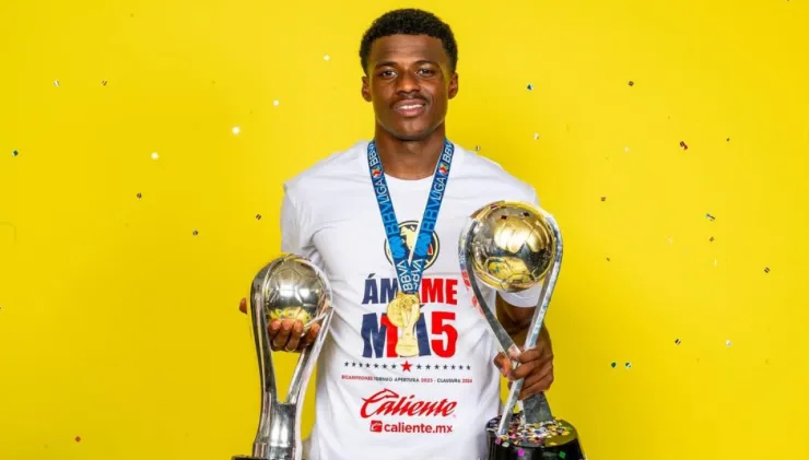 Javairo Dilrosun campeón con el América