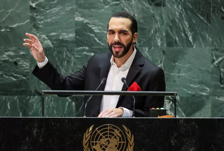 Nayib Bukele en la ONU