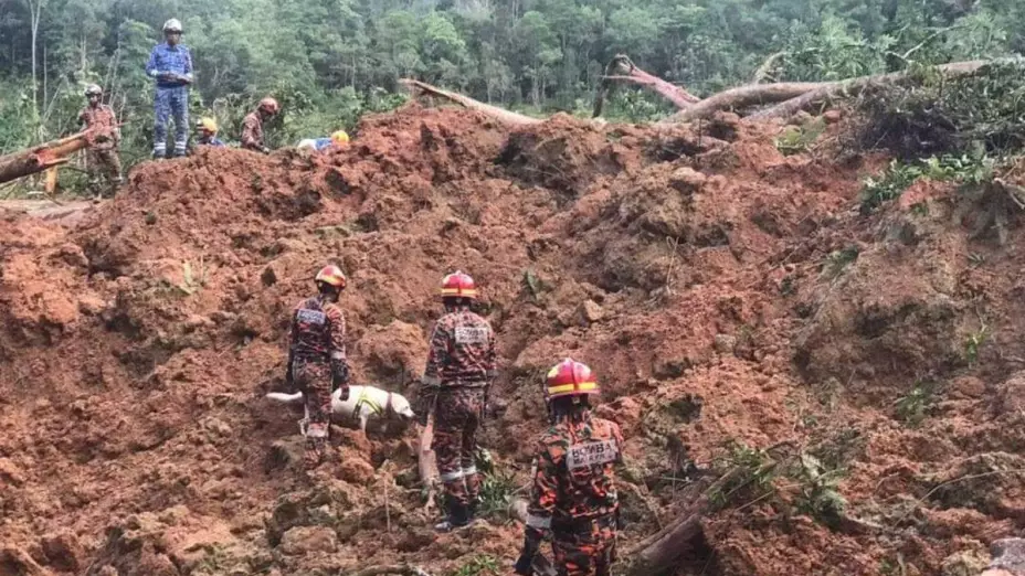 deslizamiento de tierra
