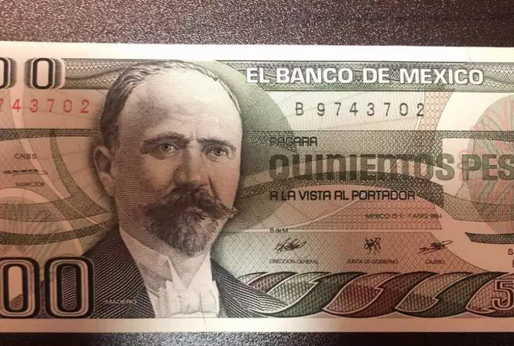 billete 500 pesos mercado libre