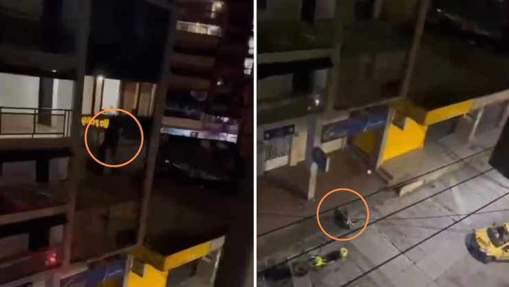 Hombre drogado se lanza de un cuarto piso para huir de la Policía en Buenaventura.png