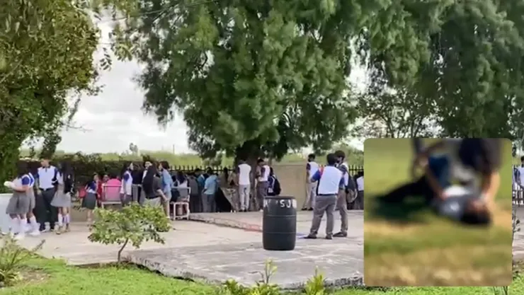 Pelea entre estudiantes de Matamoros