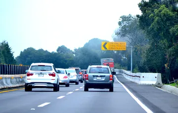 Autopista México-Cuernavaca.