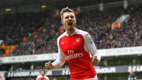 Aaron Ramsey llegó a valer 45 millones de euros a mediados de 2018