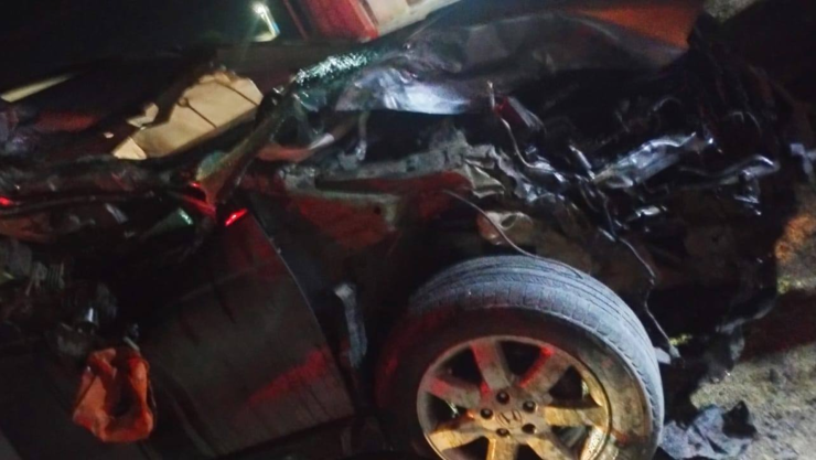 Accidentes en Guanajuato capital camioneta calcinada en Carbonera y volcadura en la Juventino Rosas, 29 abril 2025.png